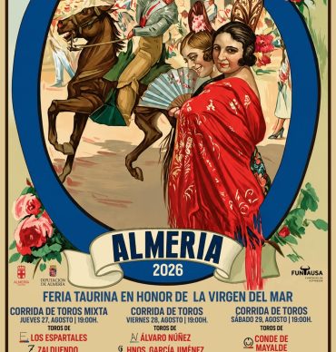 Cartel Toros Almería 2026